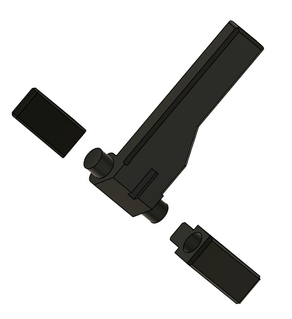 Gundam Dynames SAGA conversion kit for MG Full set 3D print model_33