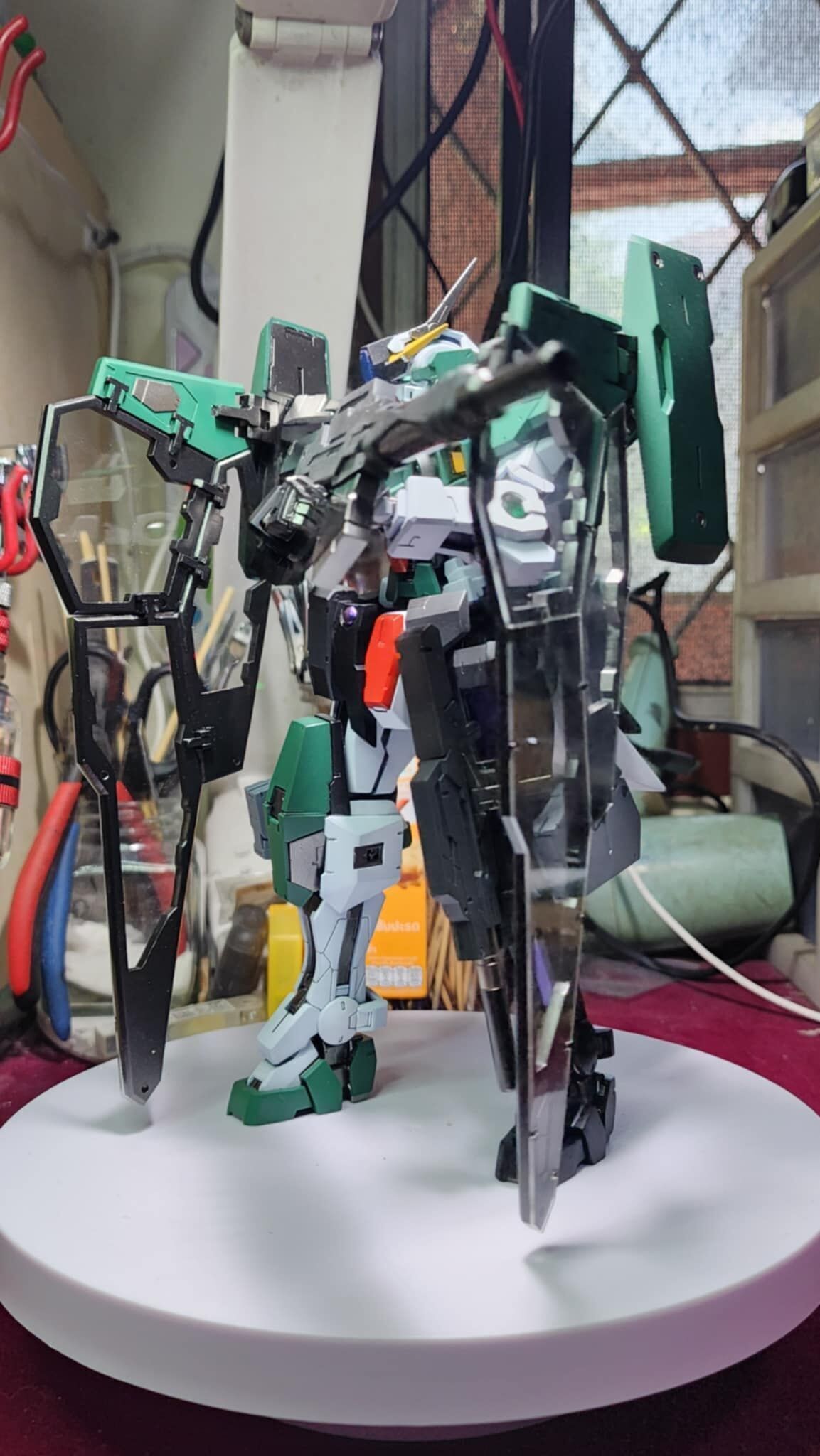 Gundam Dynames SAGA conversion kit for MG Full set 3D print model_20