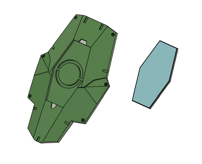 Gundam Dynames SAGA conversion kit for MG Full set 3D print model_35