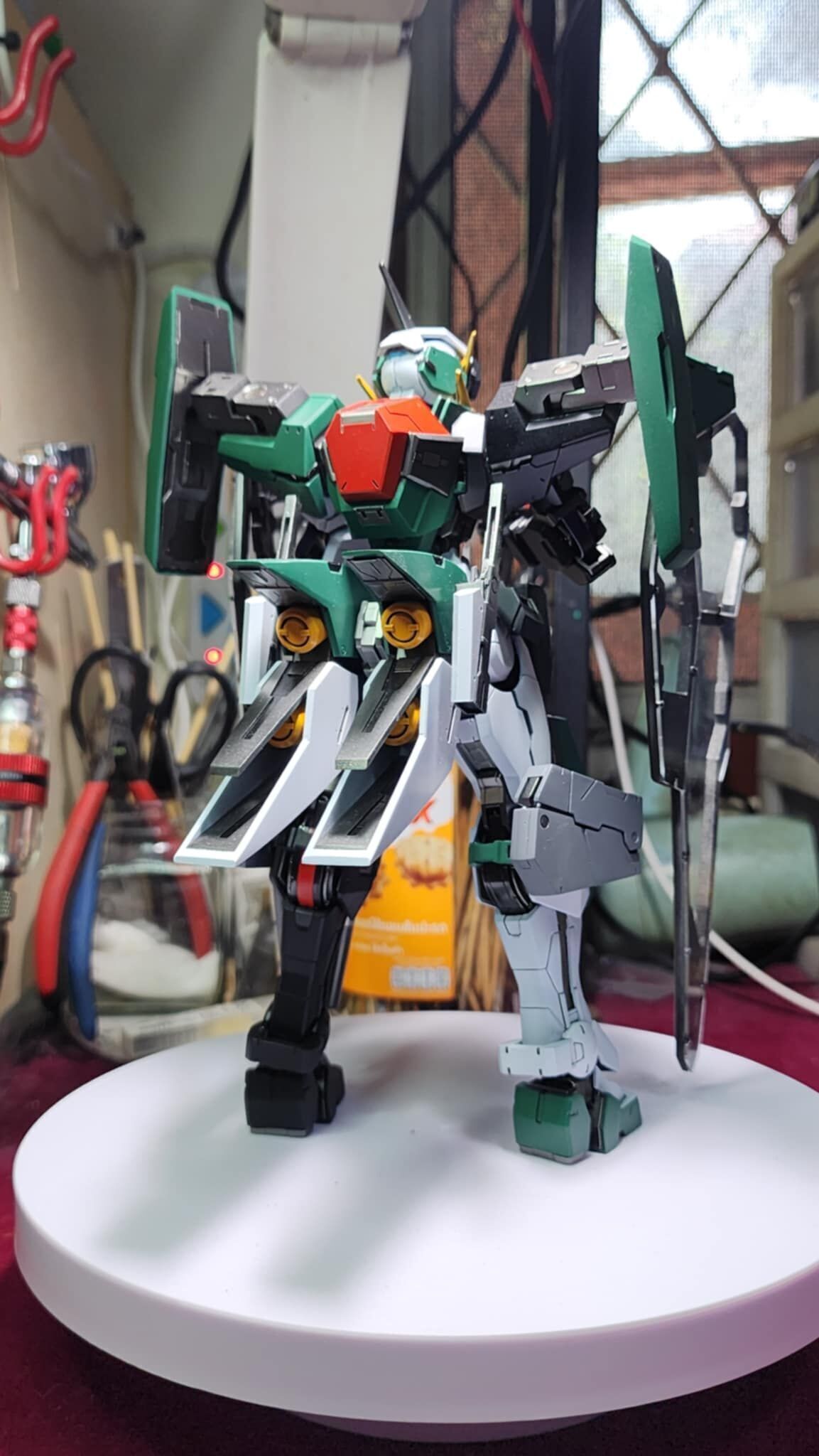 Gundam Dynames SAGA conversion kit for MG Full set 3D print model_22