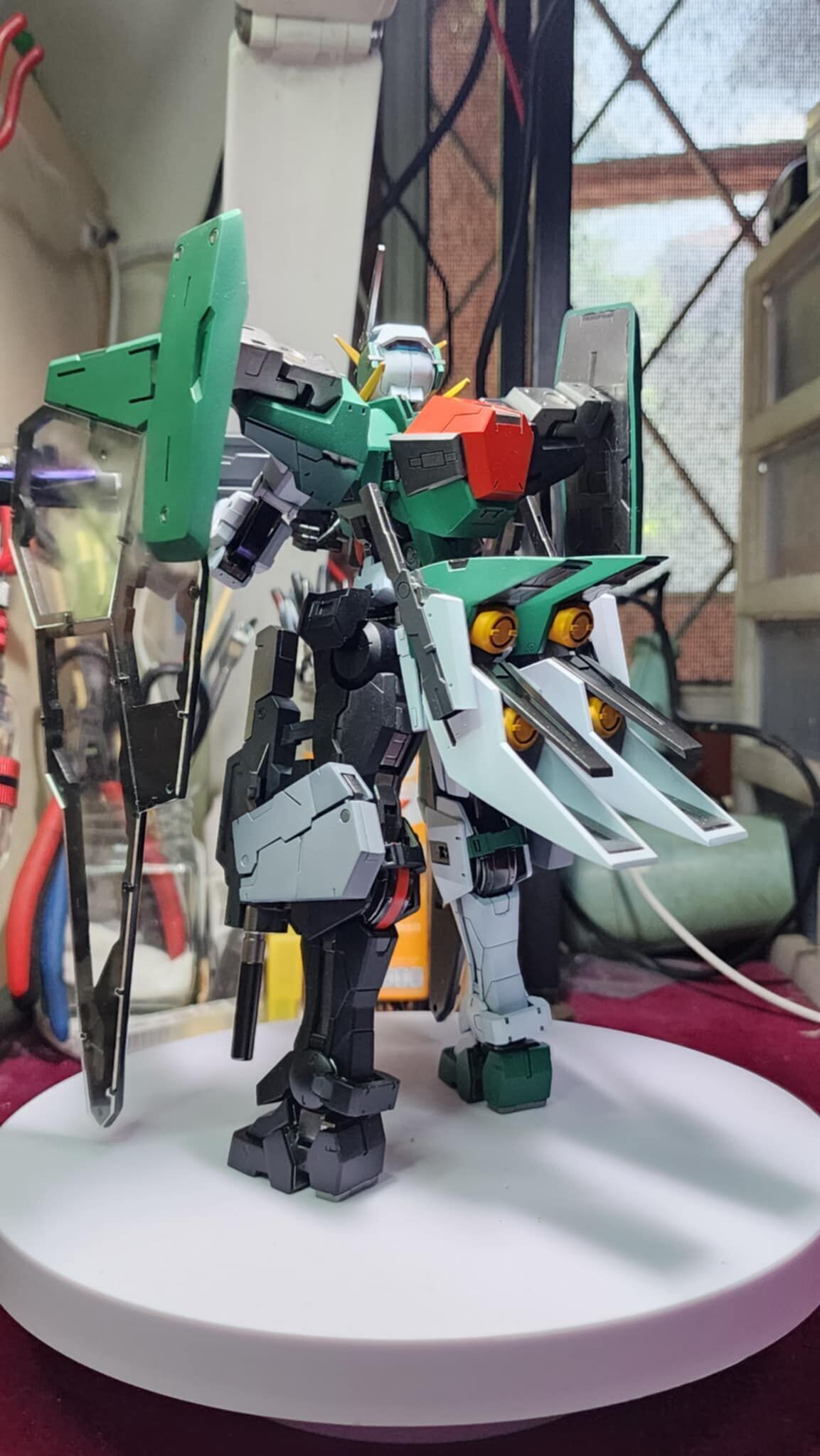 Gundam Dynames SAGA conversion kit for MG Full set 3D print model_45