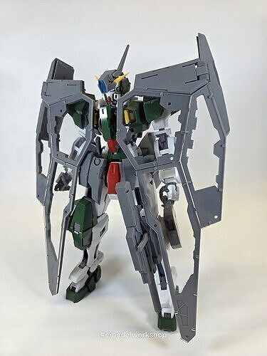 Gundam Dynames SAGA conversion kit for MG Full set 3D print model