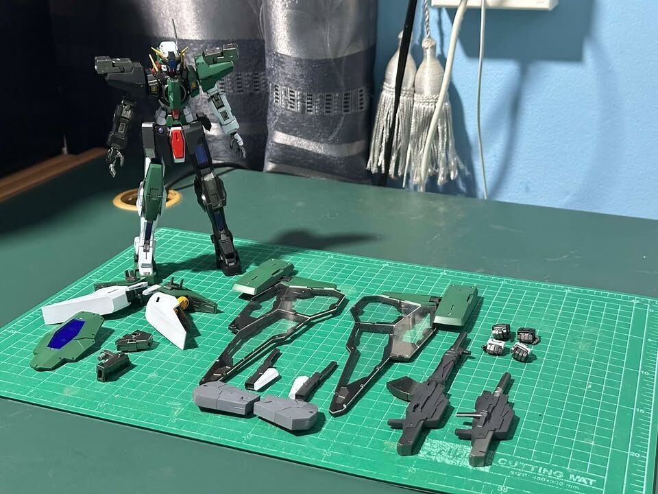 Gundam Dynames SAGA conversion kit for MG Full set 3D print model_18