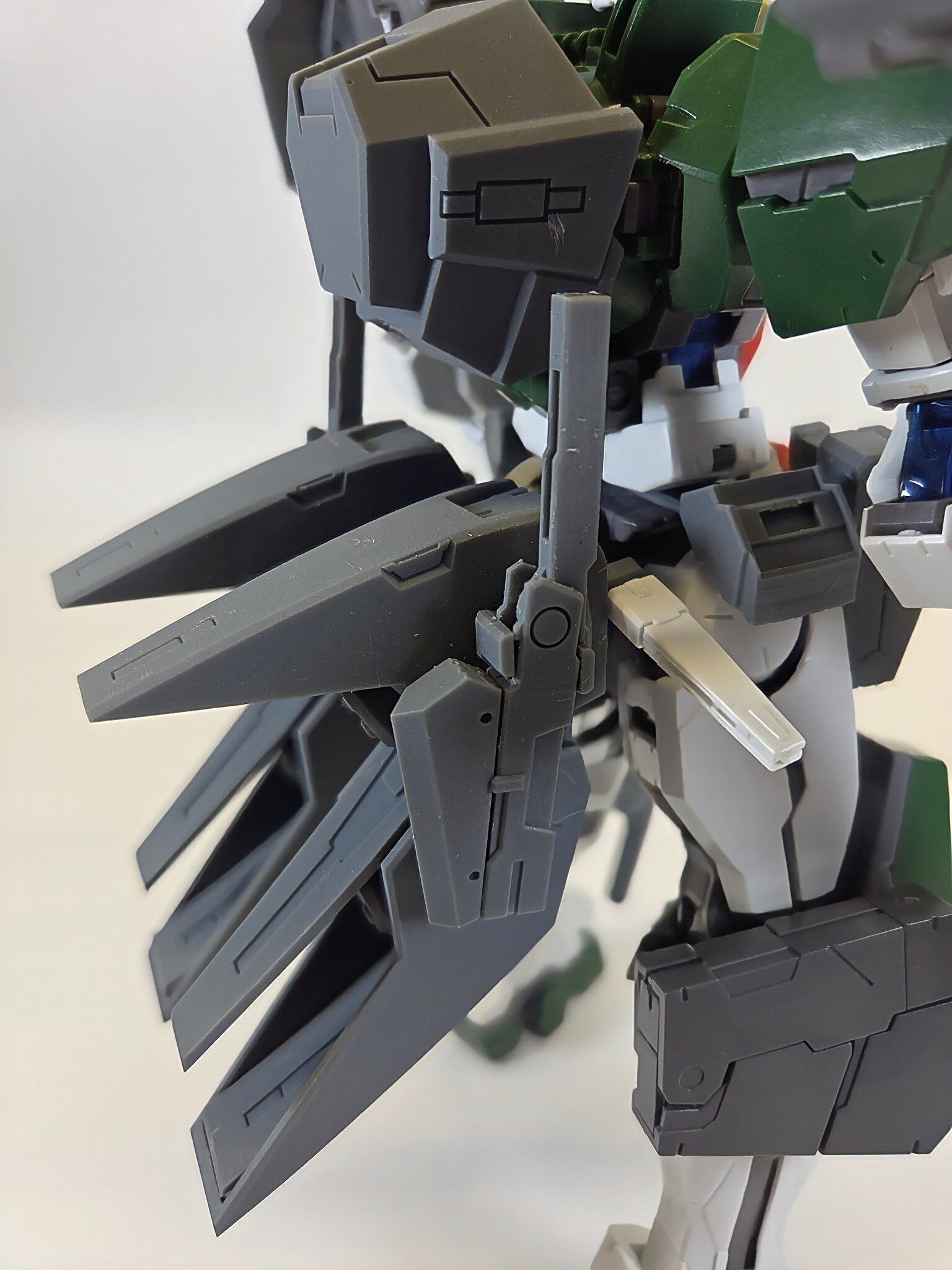 Gundam Dynames SAGA conversion kit for MG Full set 3D print model_13