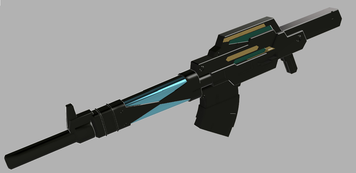 Gundam Dynames SAGA conversion kit for MG Full set 3D print model_36