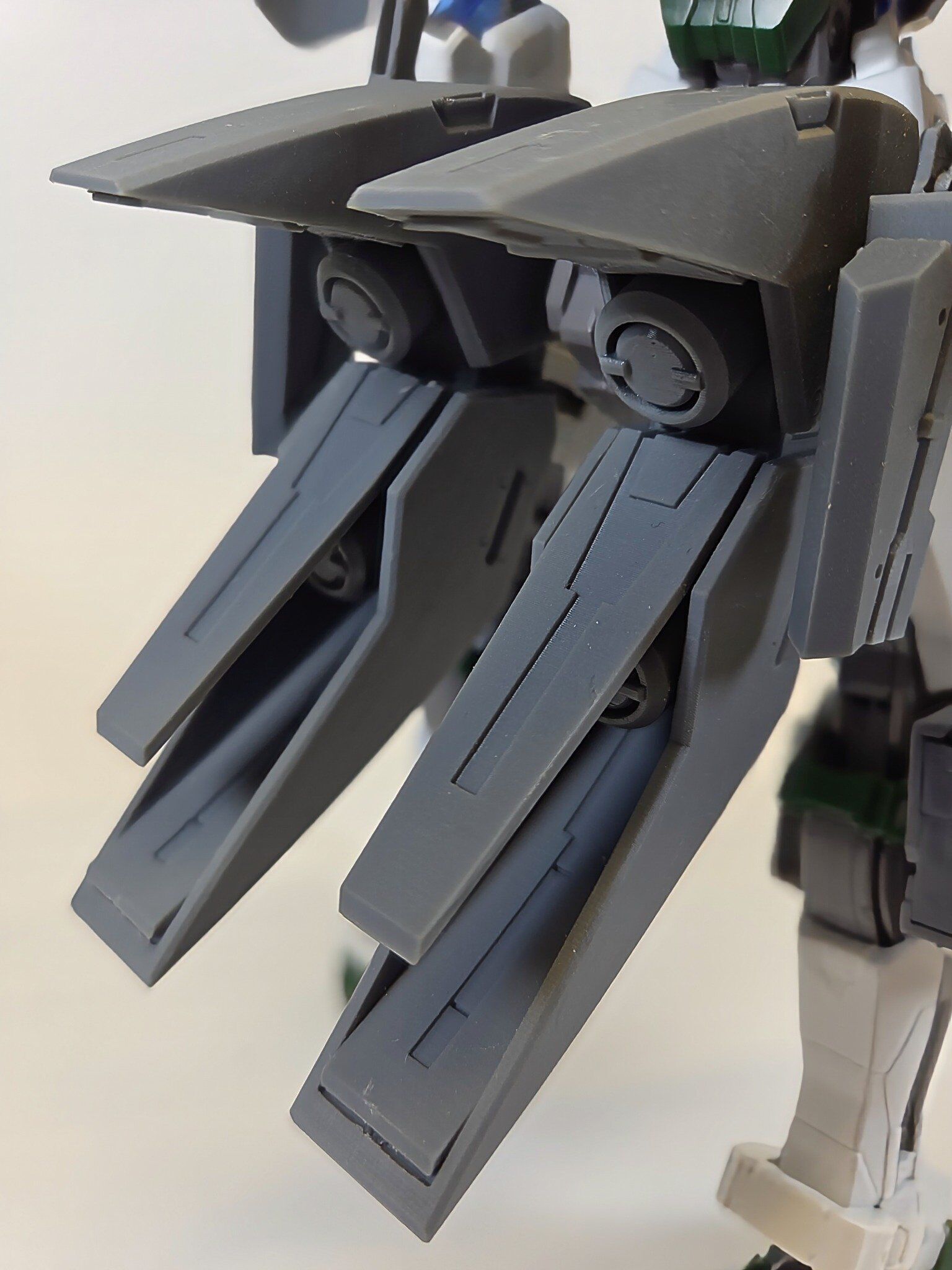 Gundam Dynames SAGA conversion kit for MG Full set 3D print model_12