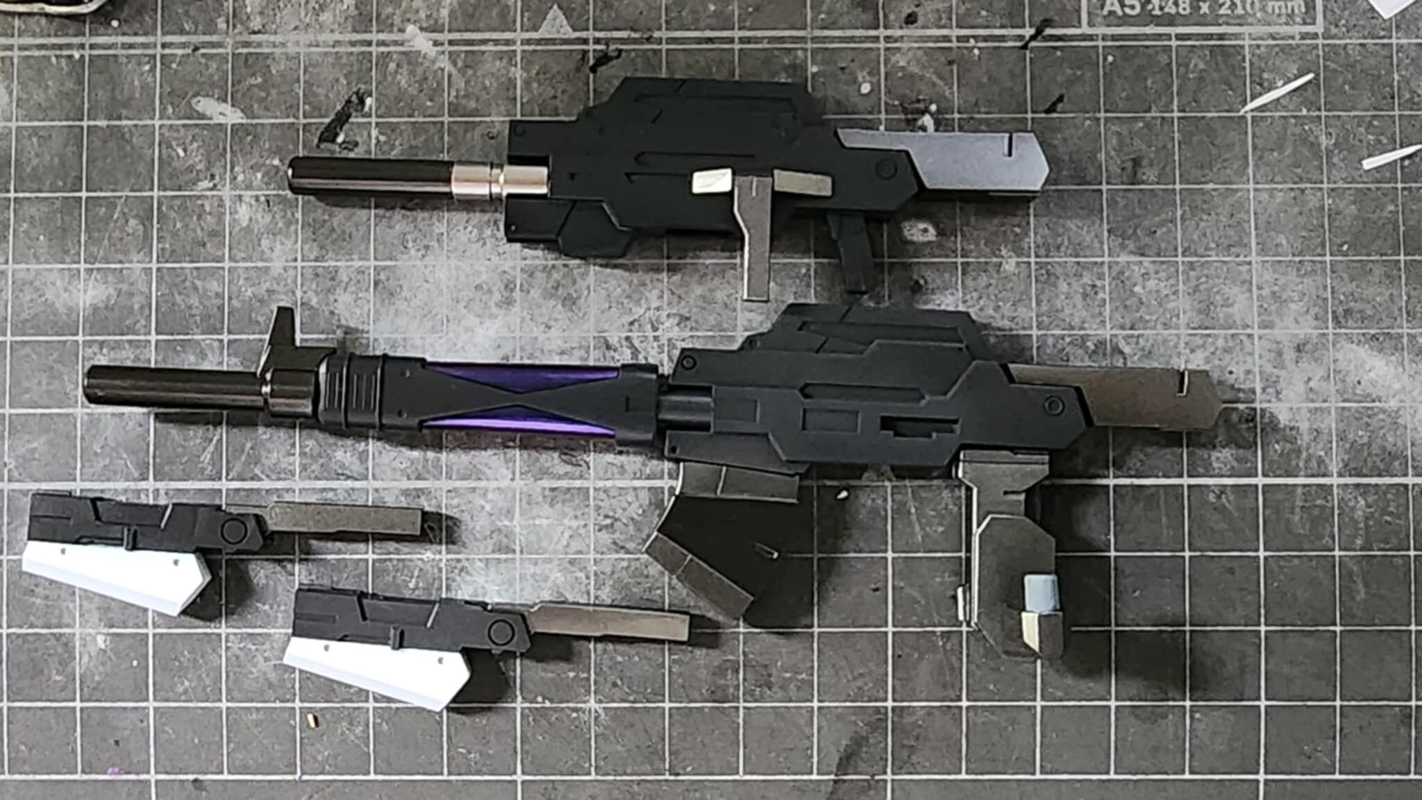 Gundam Dynames SAGA conversion kit for MG Full set 3D print model_17