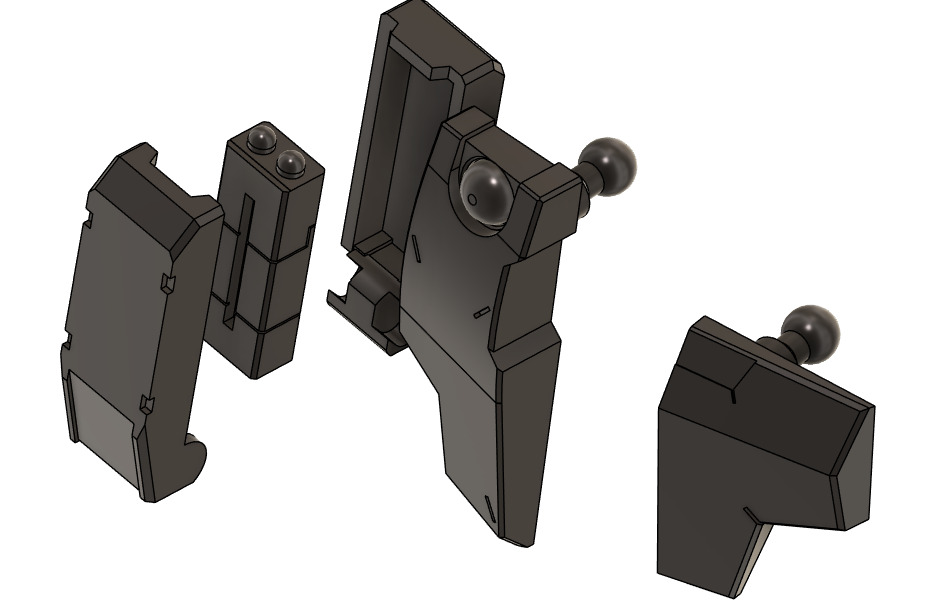 Gundam Dynames SAGA conversion kit for MG Full set 3D print model_27