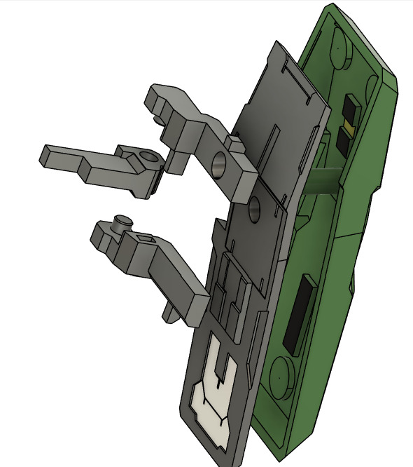 Gundam Dynames SAGA conversion kit for MG Full set 3D print model_43