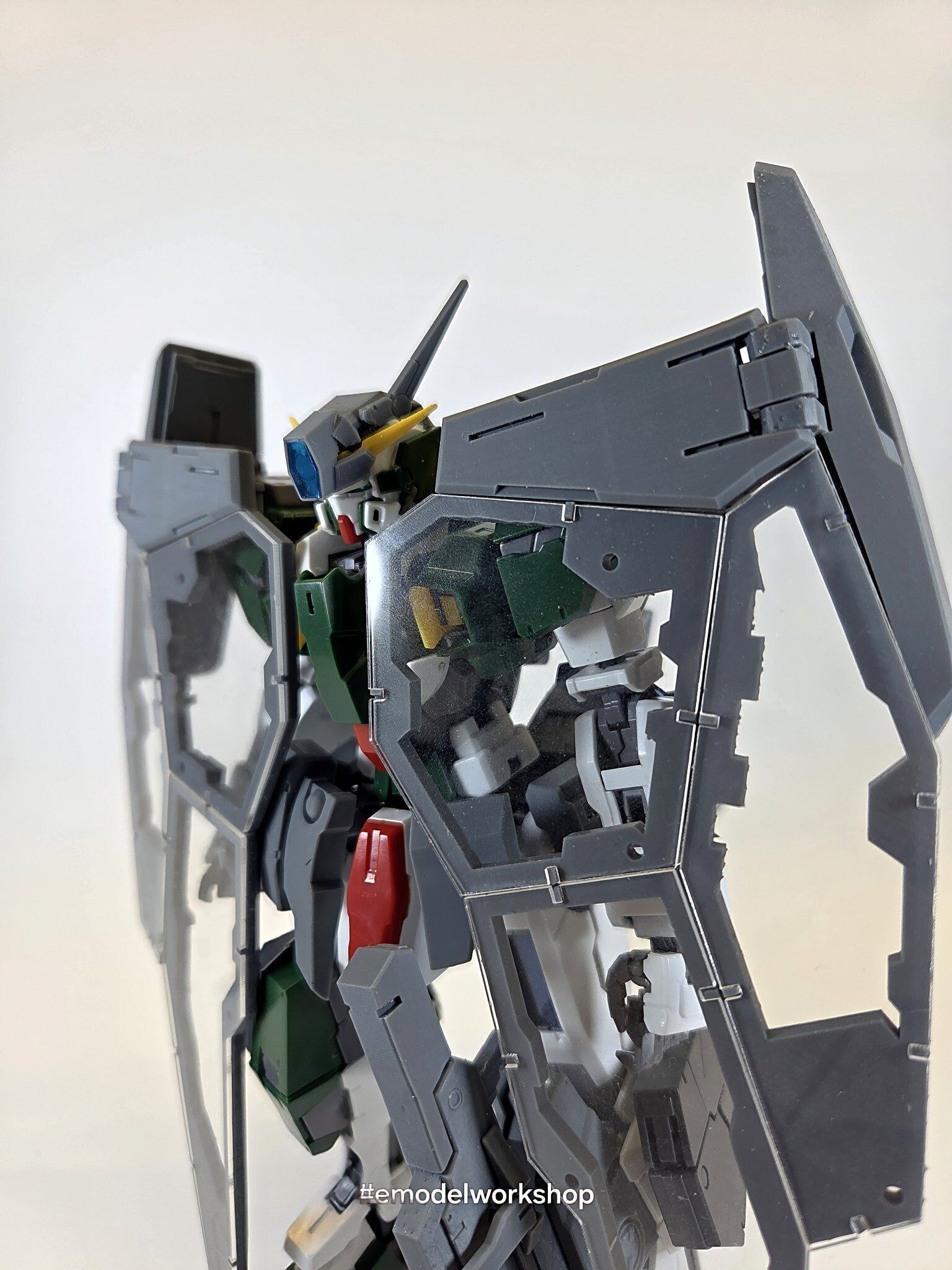 Gundam Dynames SAGA conversion kit for MG Full set 3D print model_2