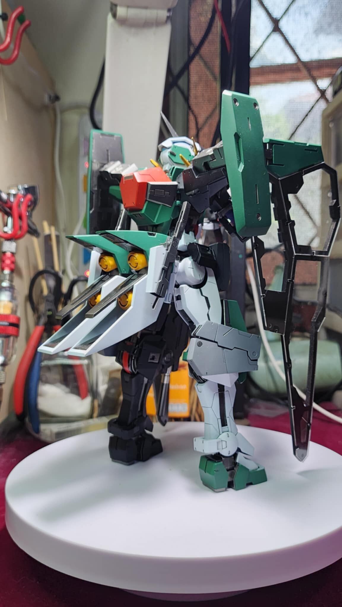 Gundam Dynames SAGA conversion kit for MG Full set 3D print model_19