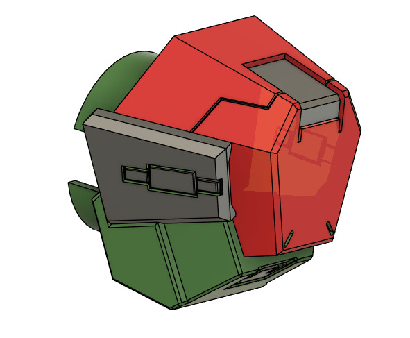 Gundam Dynames SAGA conversion kit for MG Full set 3D print model_25