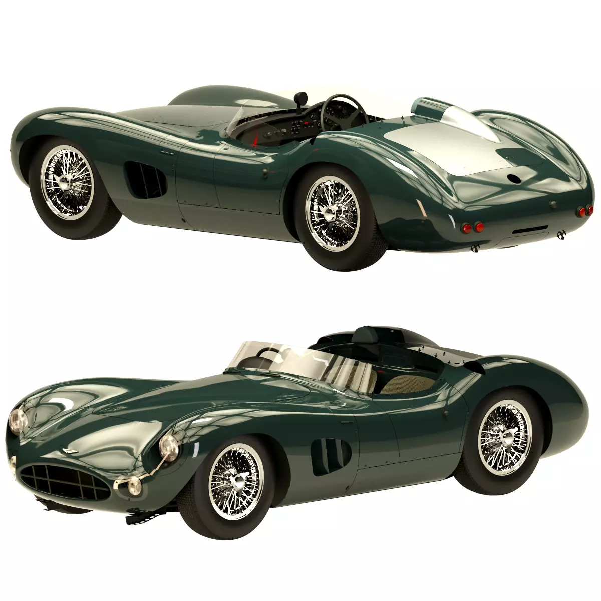 Aston Martin 1960 3D model