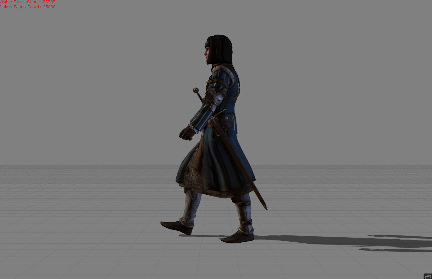 Vernon Roche The Witcher 3D model_3