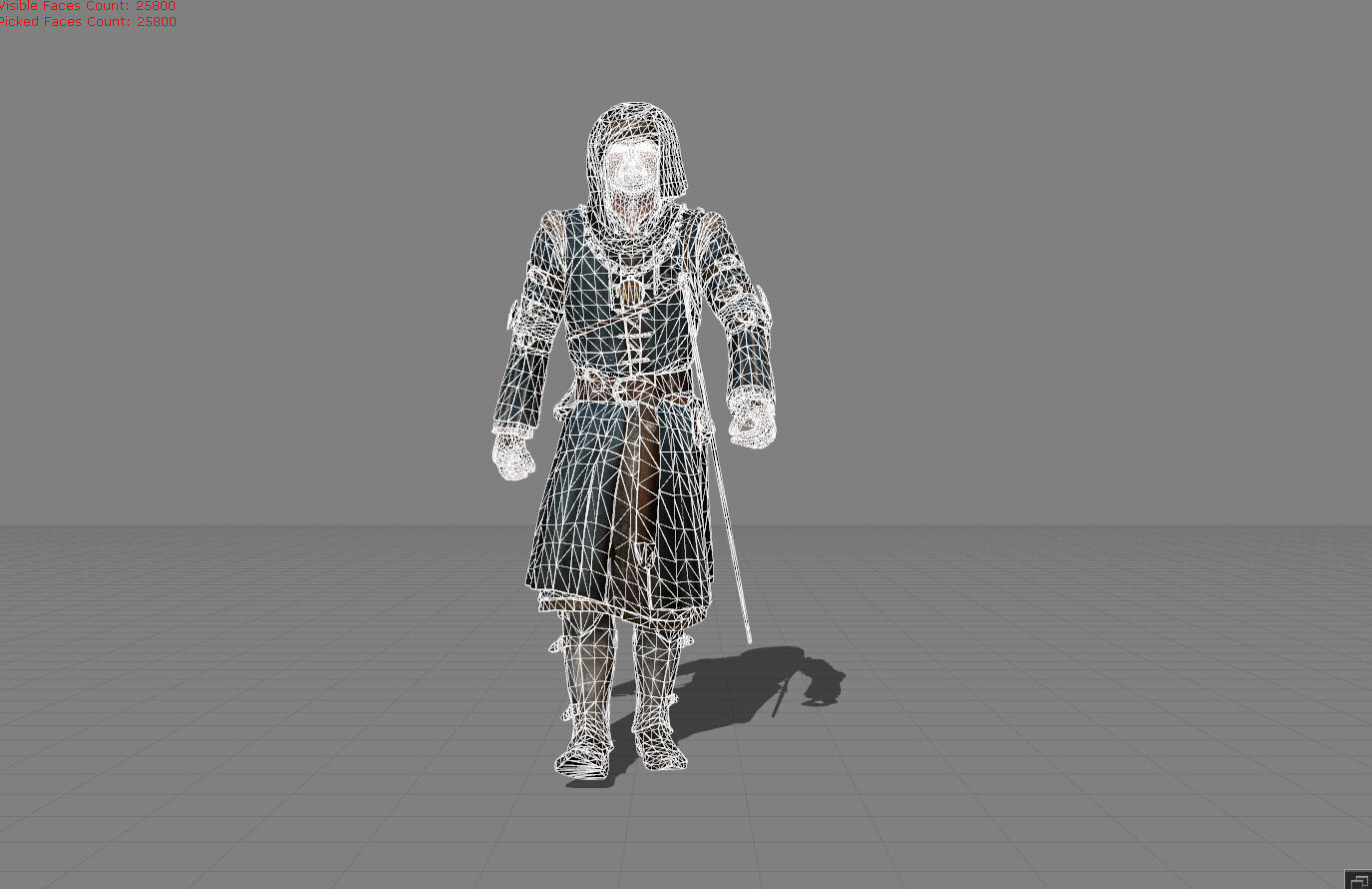 Vernon Roche The Witcher 3D model_6