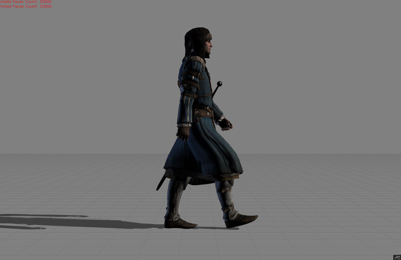 Vernon Roche The Witcher 3D model_2