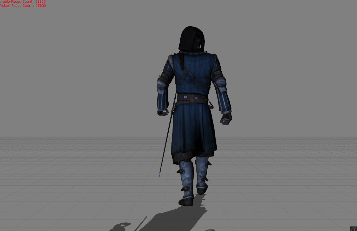 Vernon Roche The Witcher 3D model_4