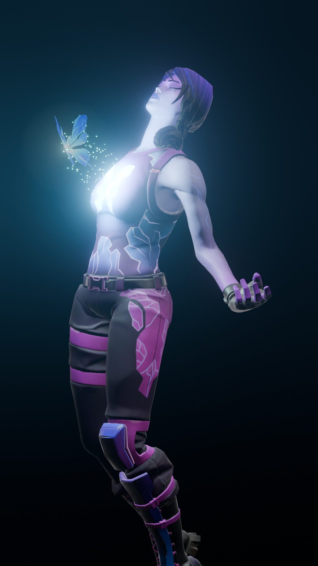 Fortnite Rift Butterfly 3D model_1