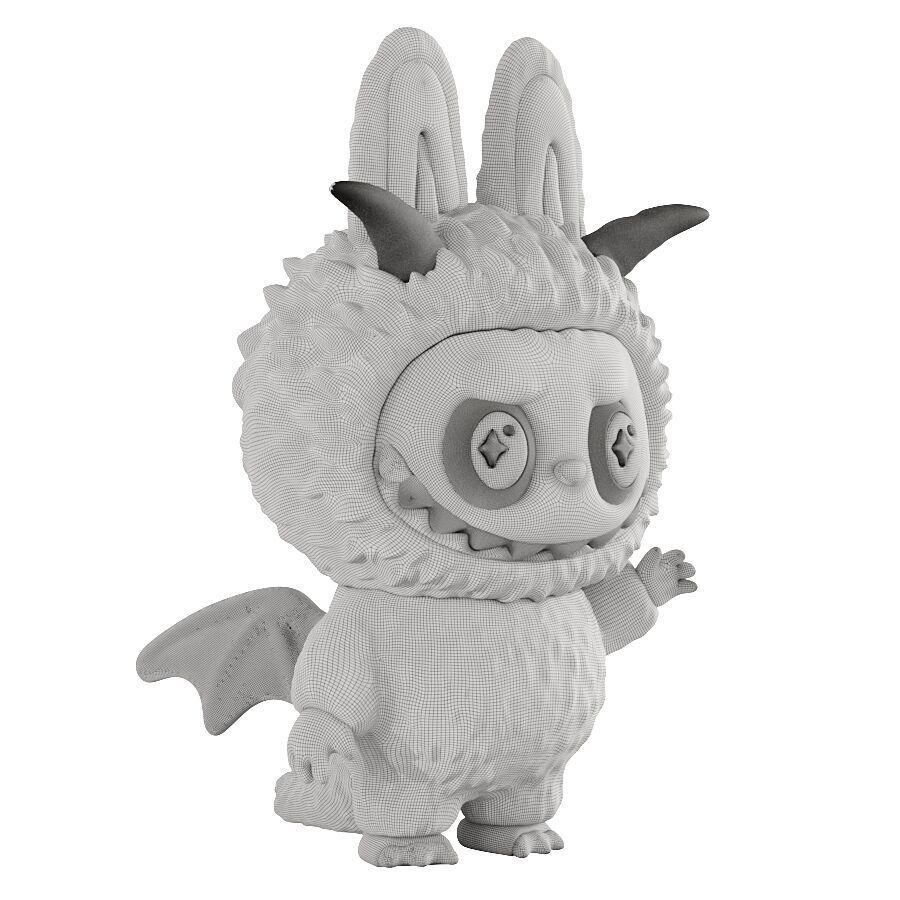 Labubu Demon 3D model_6