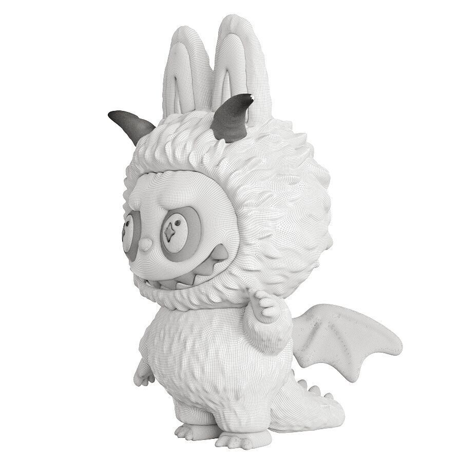 Labubu Demon 3D model_8