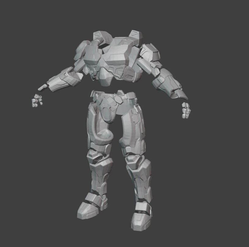 Armadura jefe maestro Mk IV 3D print model_2