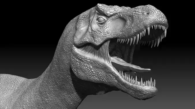 Dinosaur Juvenile Tyrannosaurus Rex Sculpt Project