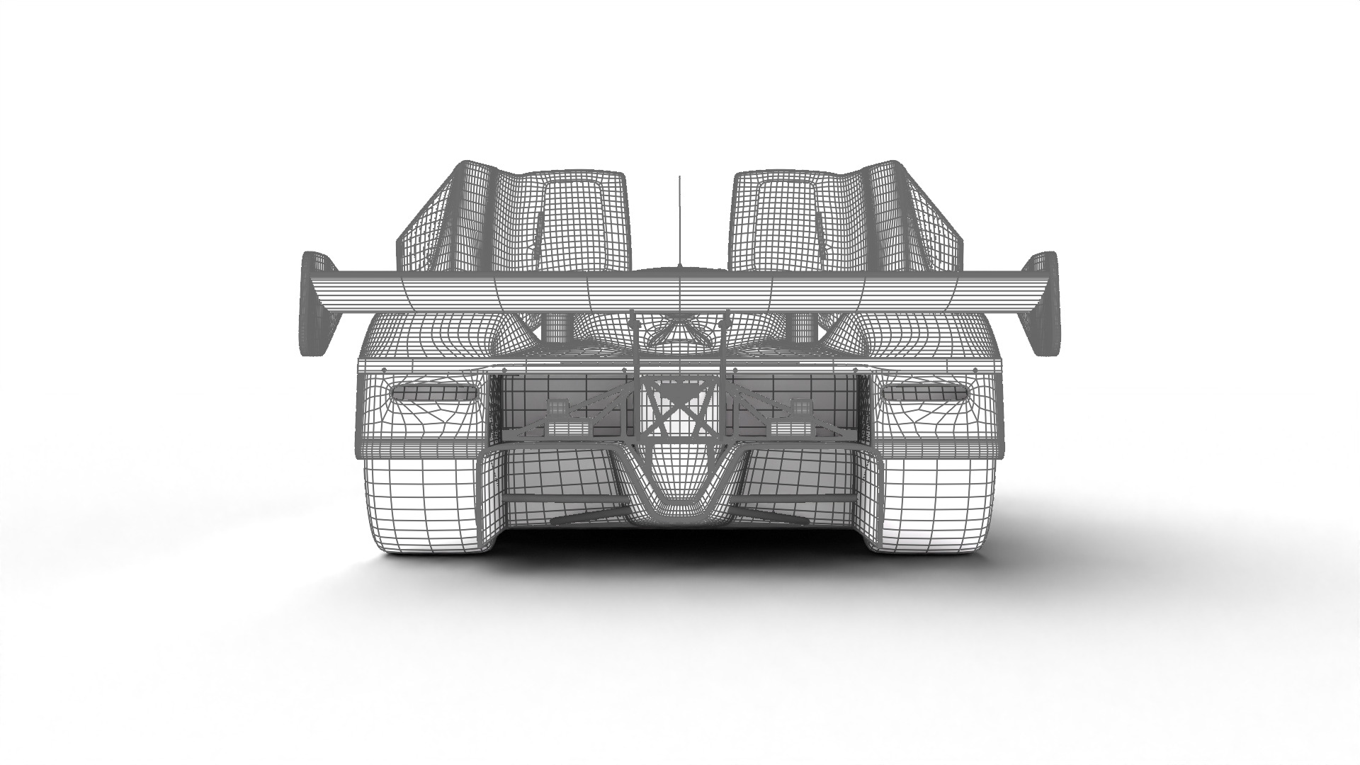 Mazda 787B 55 24h LeMans Racing 1991 HQ 3d model 3D model_32