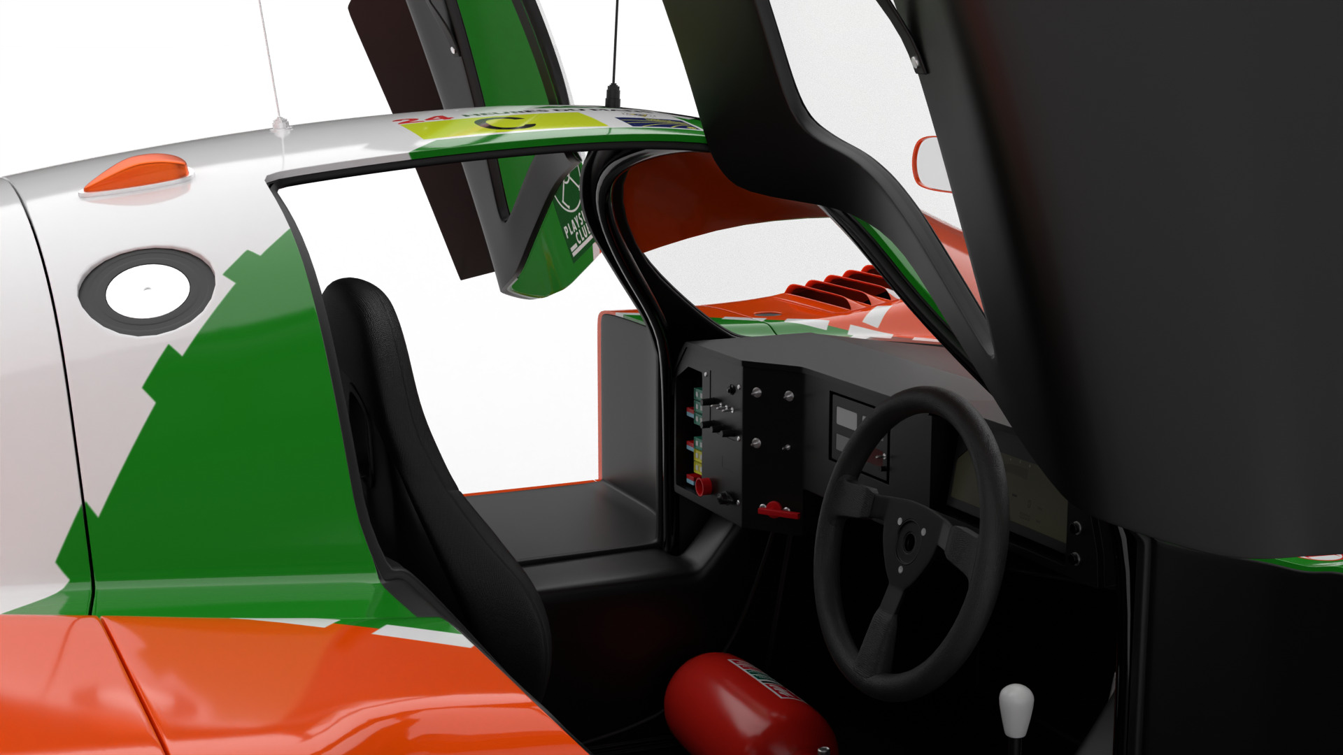 Mazda 787B 55 24h LeMans Racing 1991 HQ 3d model 3D model_13