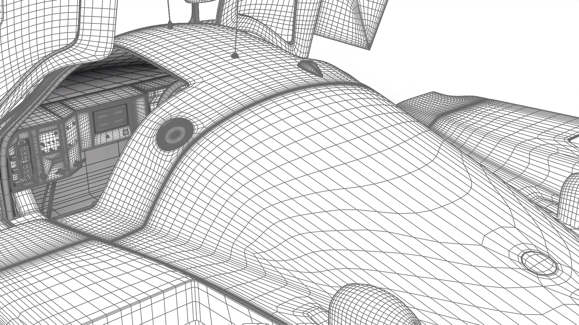 Mazda 787B 55 24h LeMans Racing 1991 HQ 3d model 3D model_43