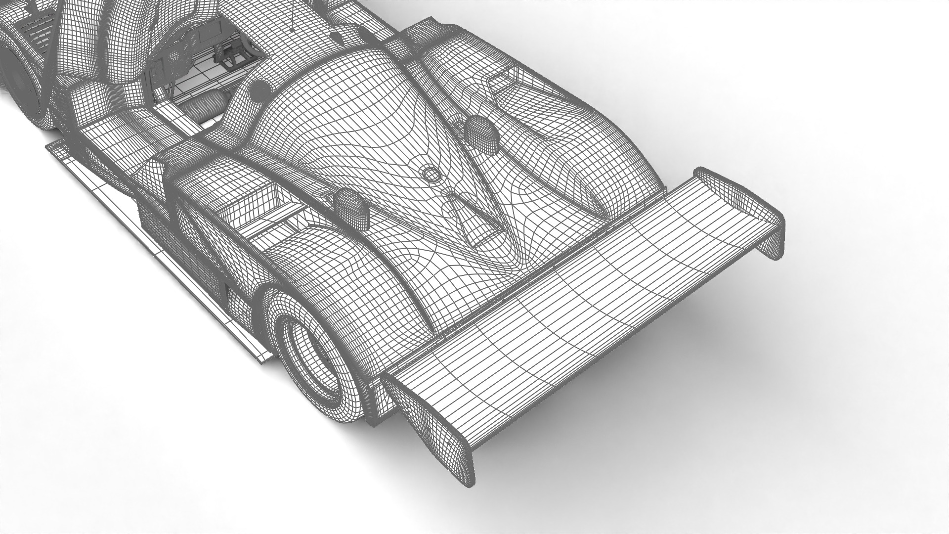 Mazda 787B 55 24h LeMans Racing 1991 HQ 3d model 3D model_26