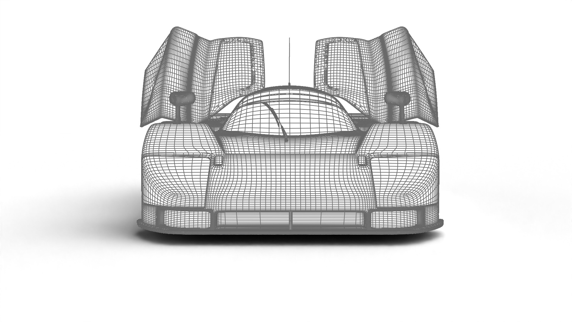 Mazda 787B 55 24h LeMans Racing 1991 HQ 3d model 3D model_28