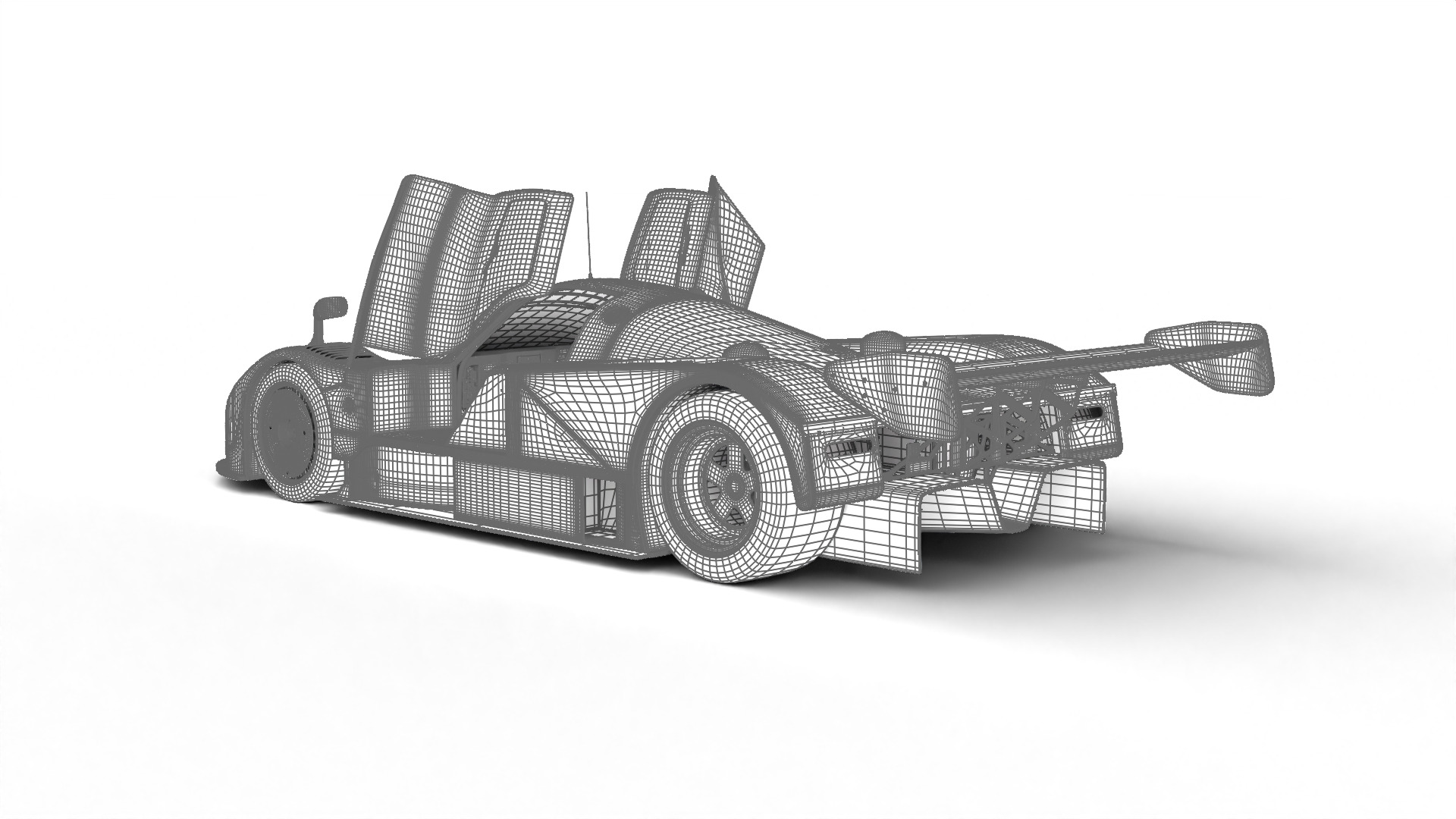 Mazda 787B 55 24h LeMans Racing 1991 HQ 3d model 3D model_31