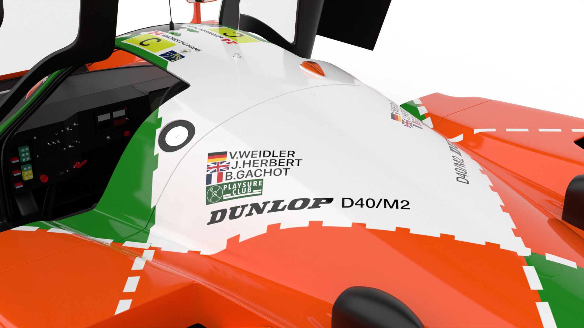 Mazda 787B 55 24h LeMans Racing 1991 HQ 3d model 3D model_18