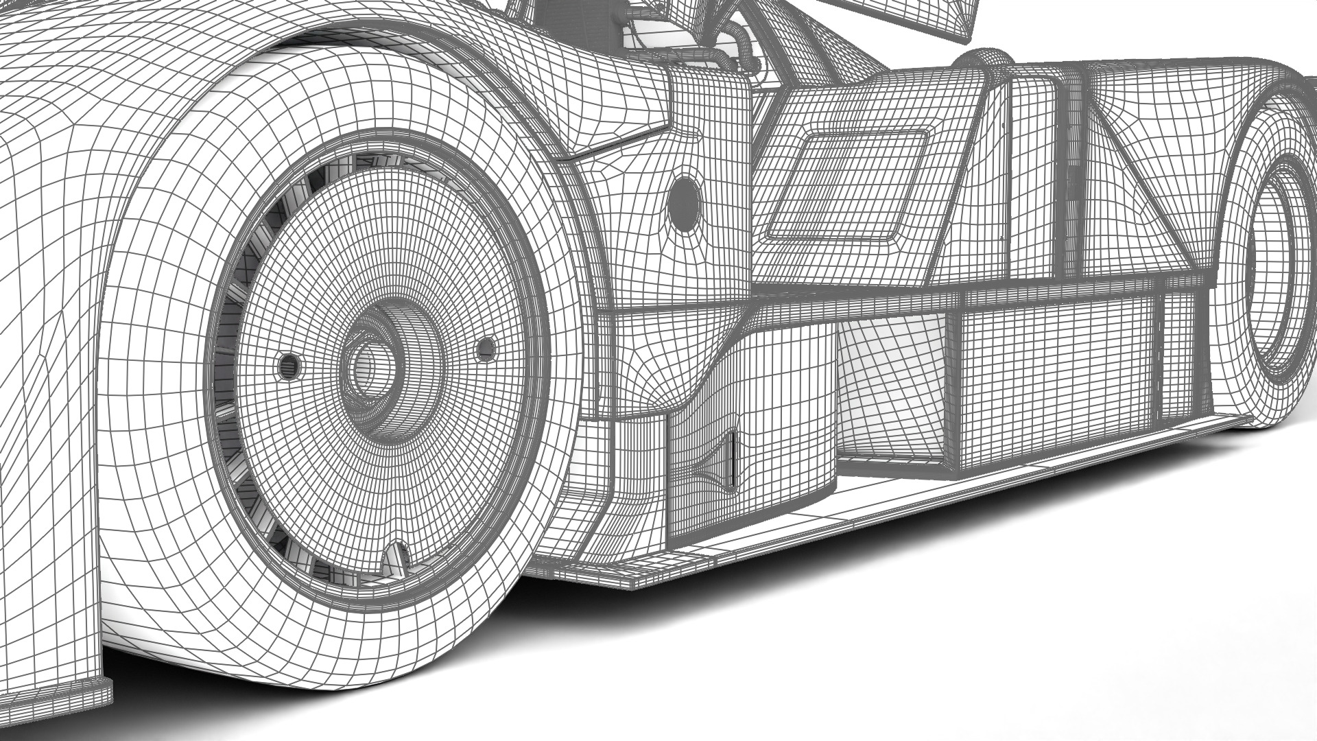 Mazda 787B 55 24h LeMans Racing 1991 HQ 3d model 3D model_30