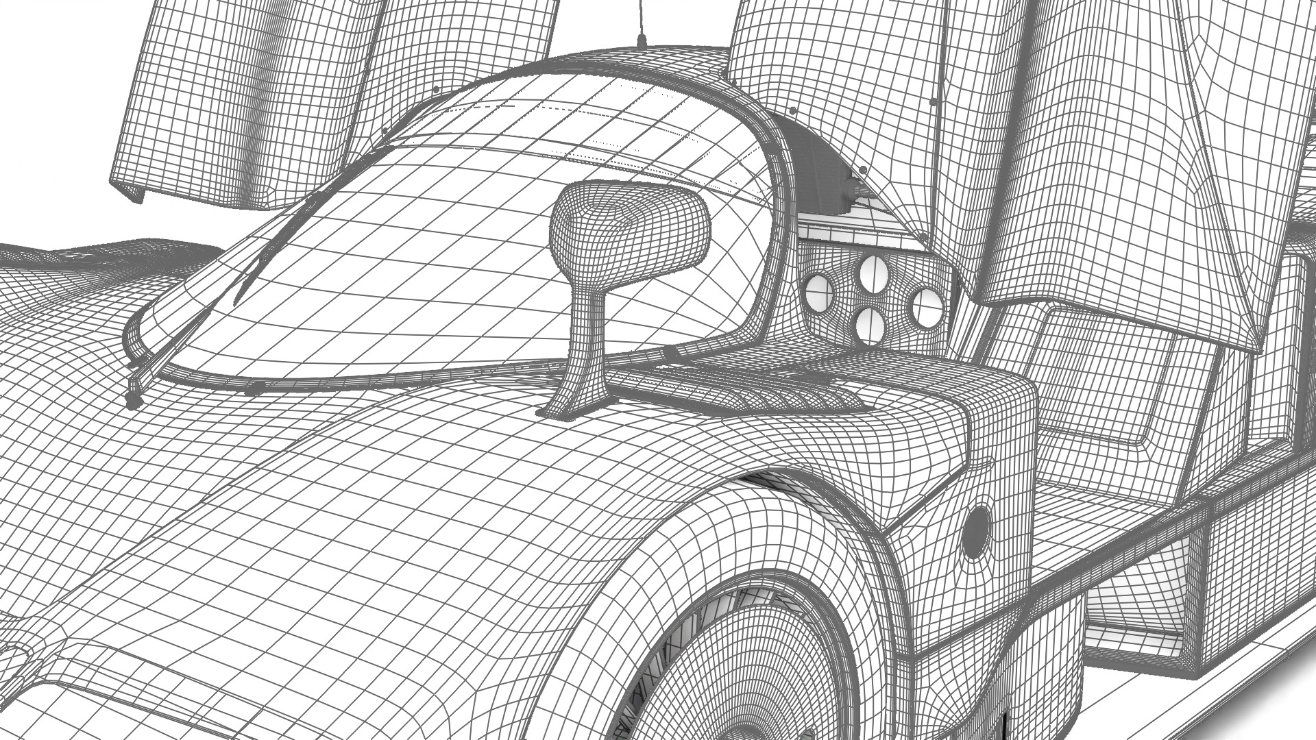 Mazda 787B 55 24h LeMans Racing 1991 HQ 3d model 3D model_42