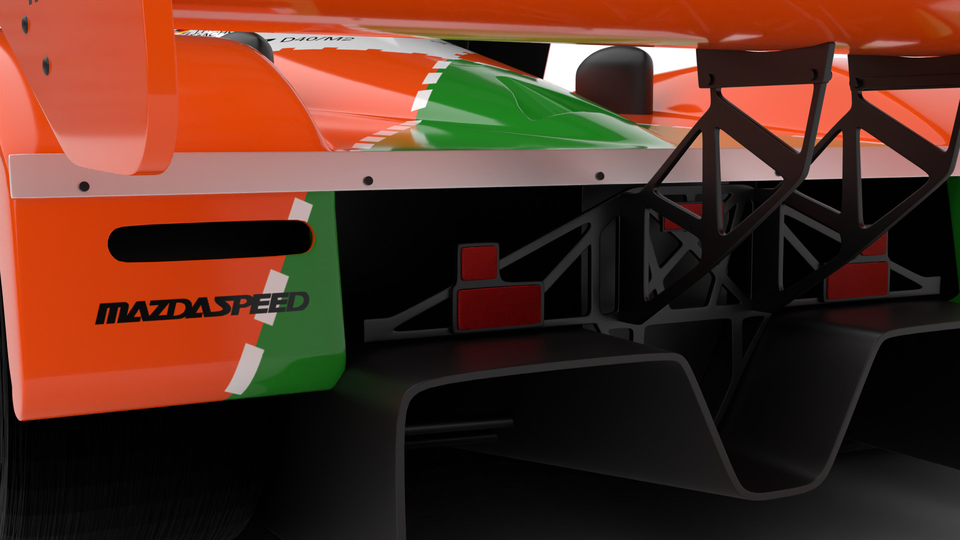Mazda 787B 55 24h LeMans Racing 1991 HQ 3d model 3D model_16