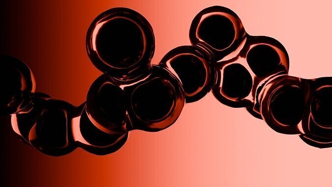 Organic Cell Animation 3D model