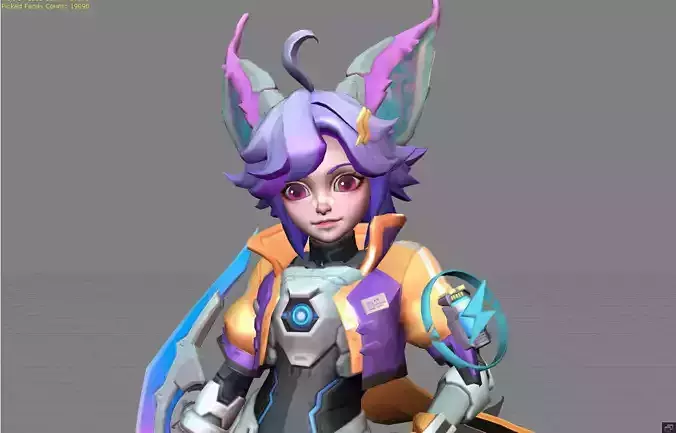 Joy Exostar Scout Low-poly 3D model