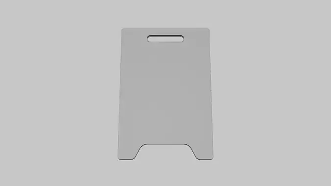 Board Stand Geometry Only No Textures No Materials