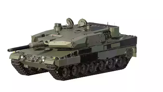 Leopard 2PL with interior