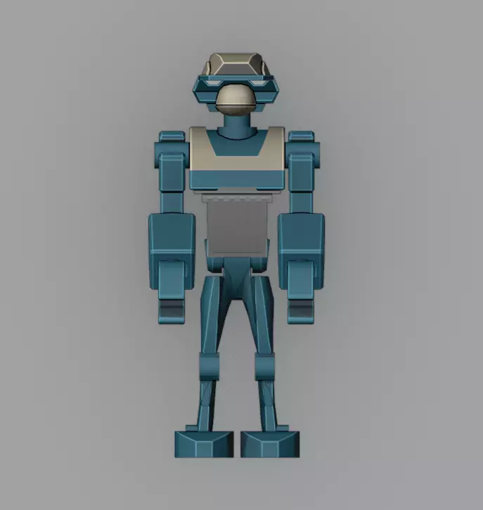 Lego Star Wars Clone Wars TX20 Tactical Droid Minifigure  3D print model_0