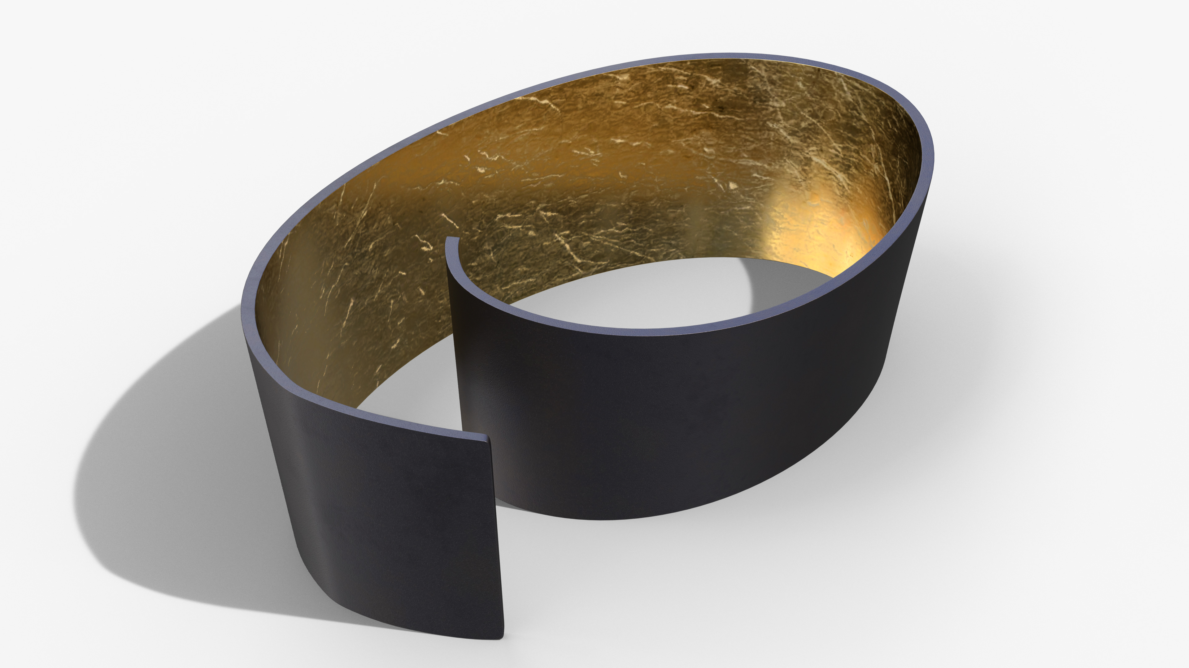 Night And Day Spiral Low-poly 3D model_2