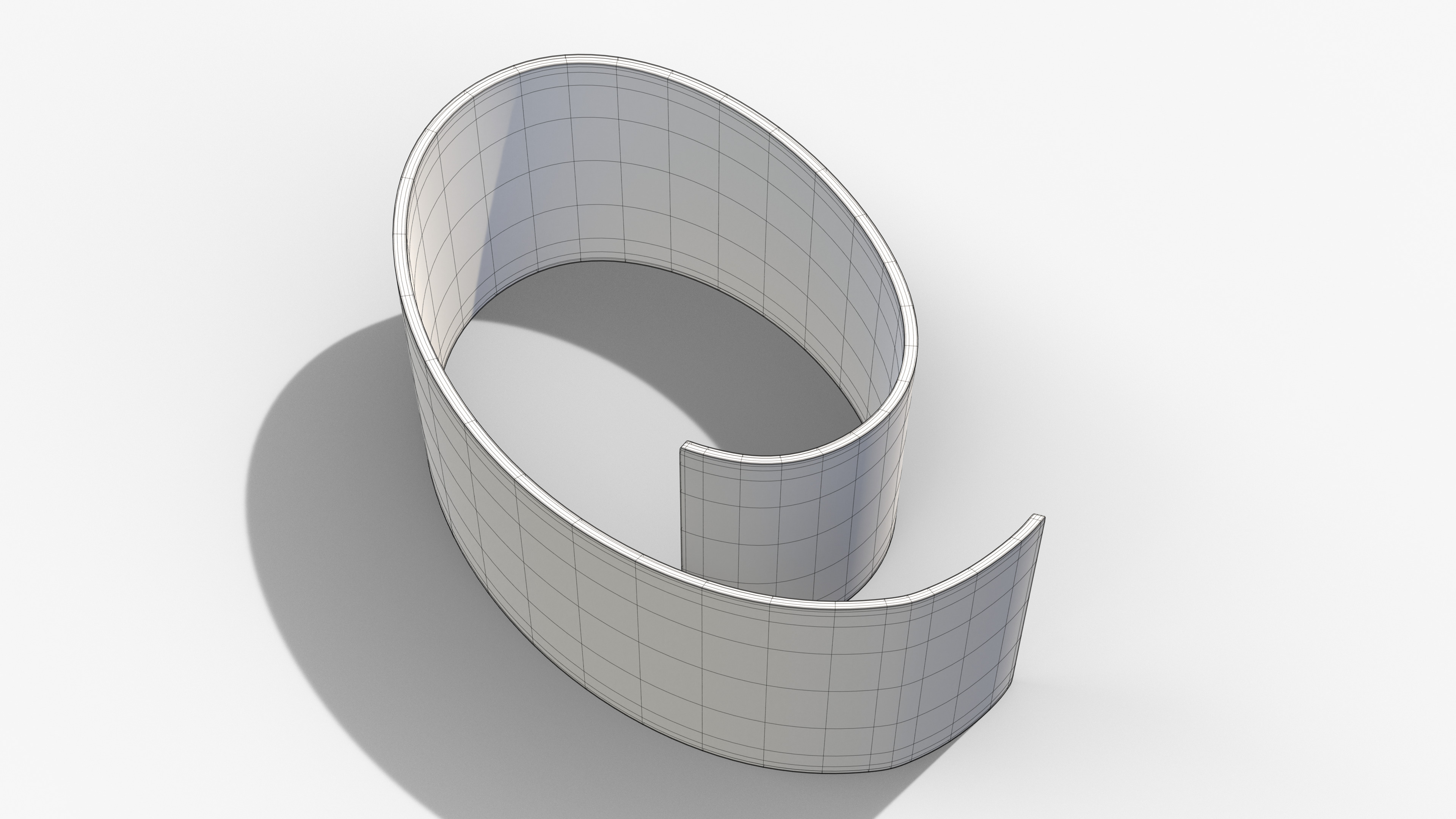 Night And Day Spiral Low-poly 3D model_9