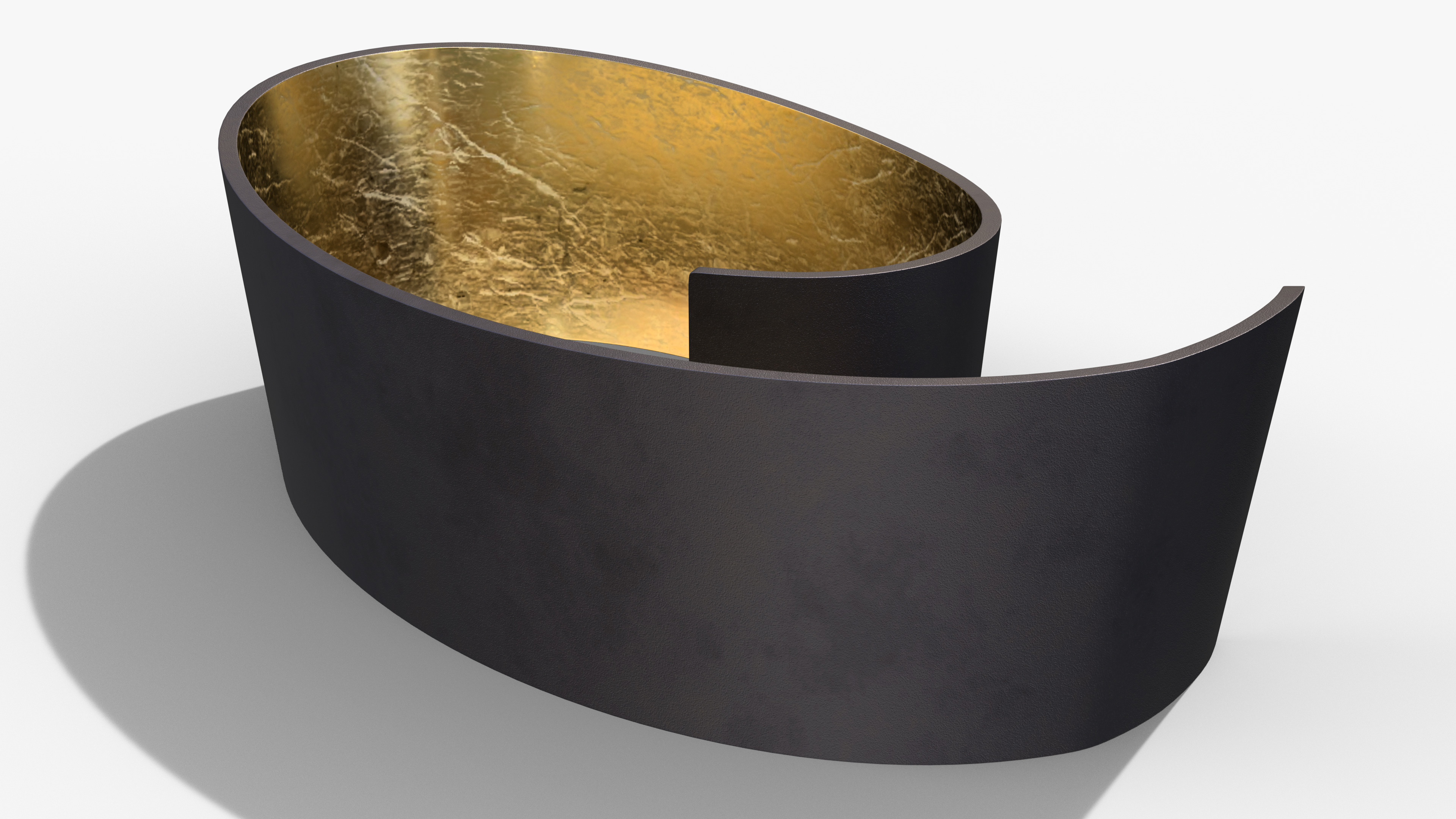 Night And Day Spiral Low-poly 3D model_3