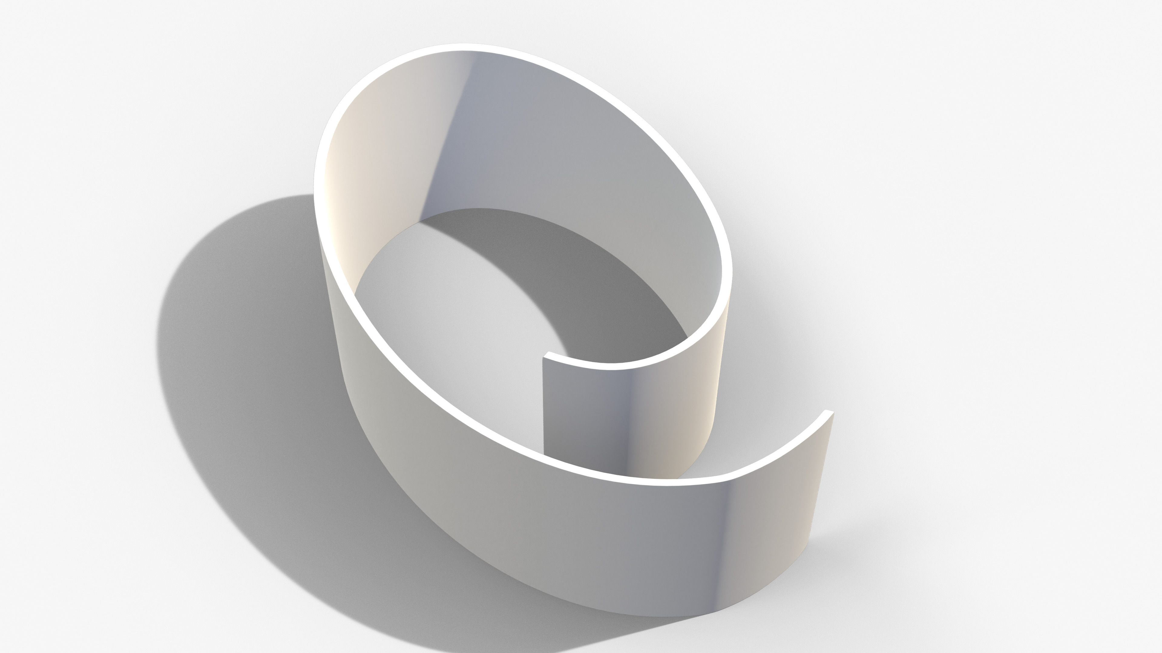 Night And Day Spiral Low-poly 3D model_11