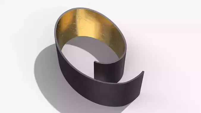 Night And Day Spiral Low-poly 3D model
