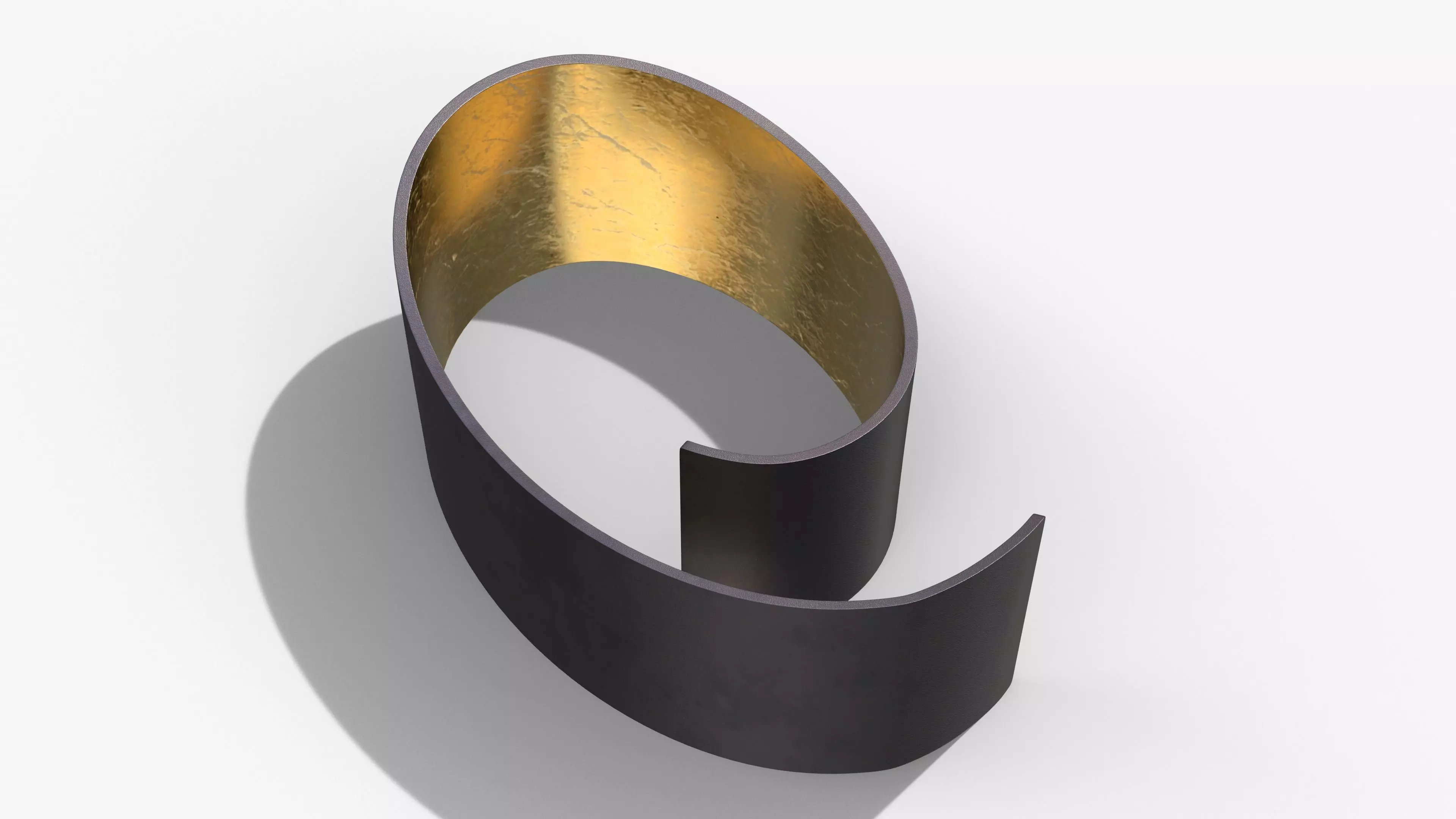 Night And Day Spiral Low-poly 3D model_0