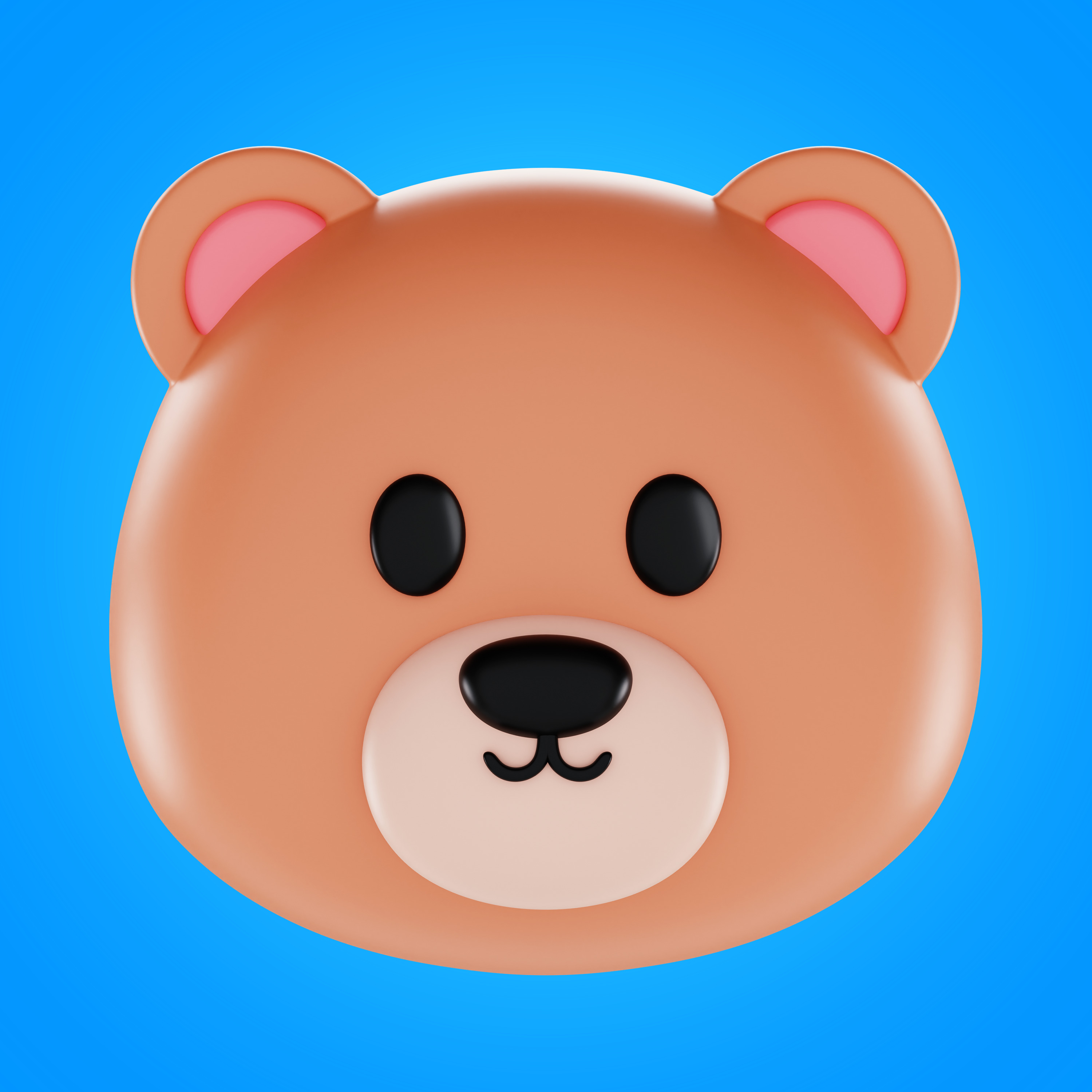  Animojis 3D Icon Pack 3D model_6