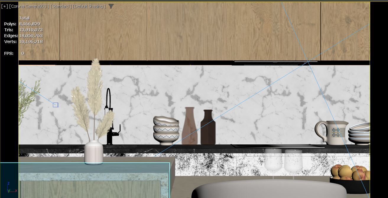 Modern Kitchen  3D model_12