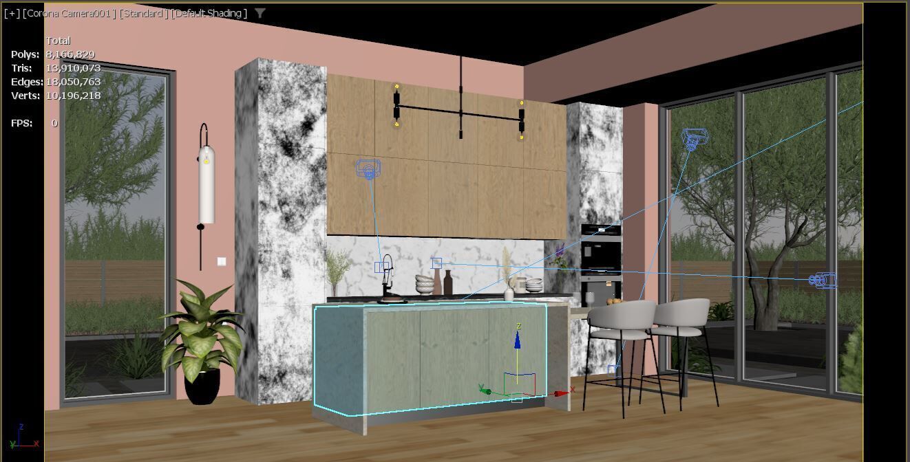 Modern Kitchen  3D model_11